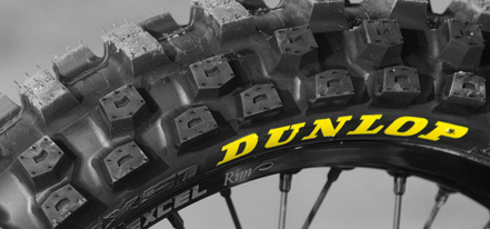 Tire Stickers - Pegatinas amarillas Dunlop para motocicleta - Letras  permanentes de neumáticos que incluyen pegamento y limpiador de retoque de  2