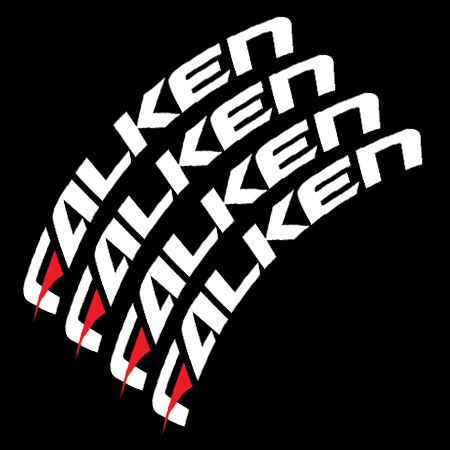 inch template letters 3 Falken  Dash  With â€“ STICKERS Red .COM TIRE