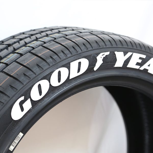 Officially Licensed Goodyear Eagle F1 Lettering TIRE STICKERS .COM