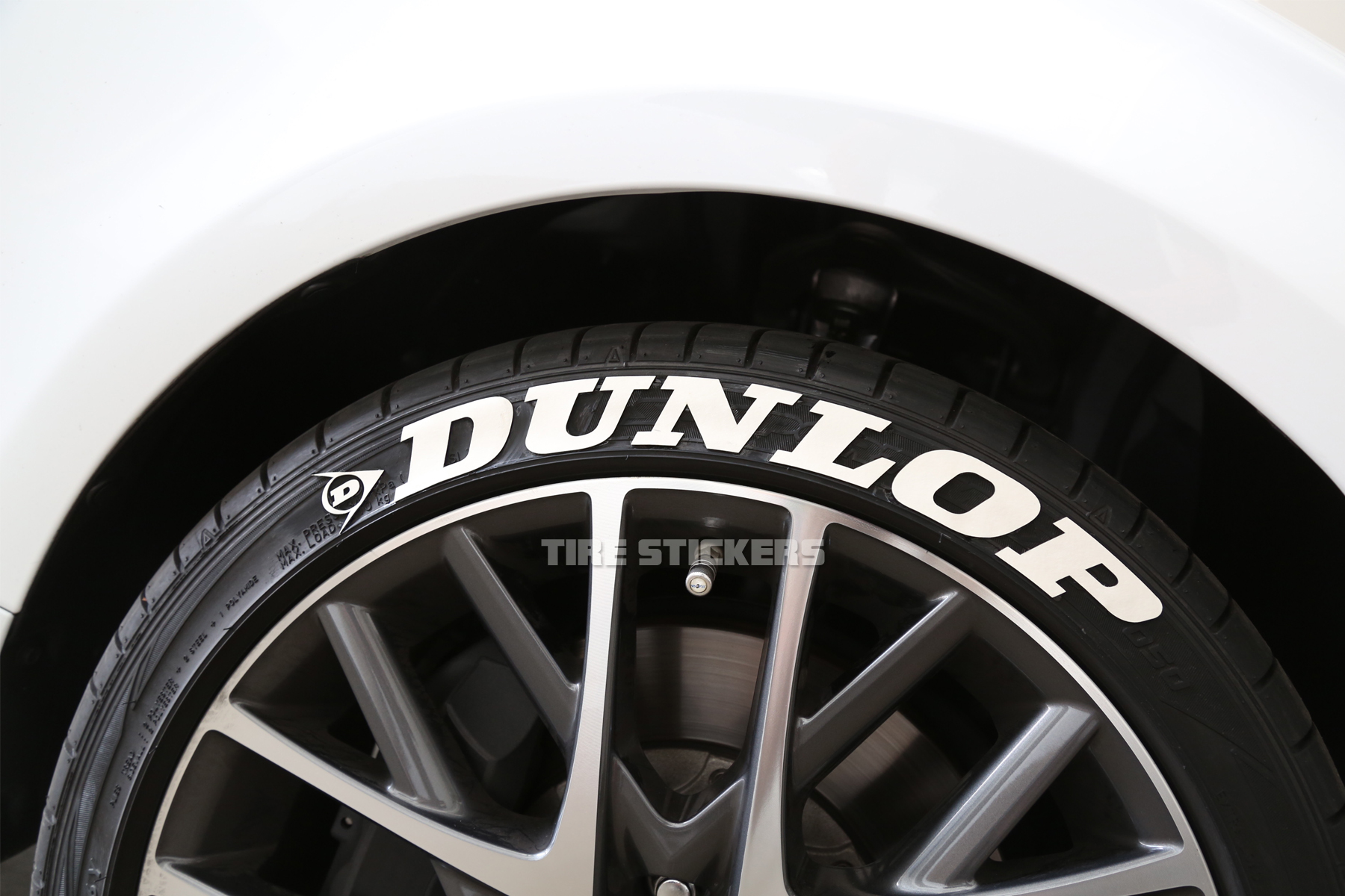 Dunlop - Tiresticker -  - Individual Tire Stickers and Tire  Lettering