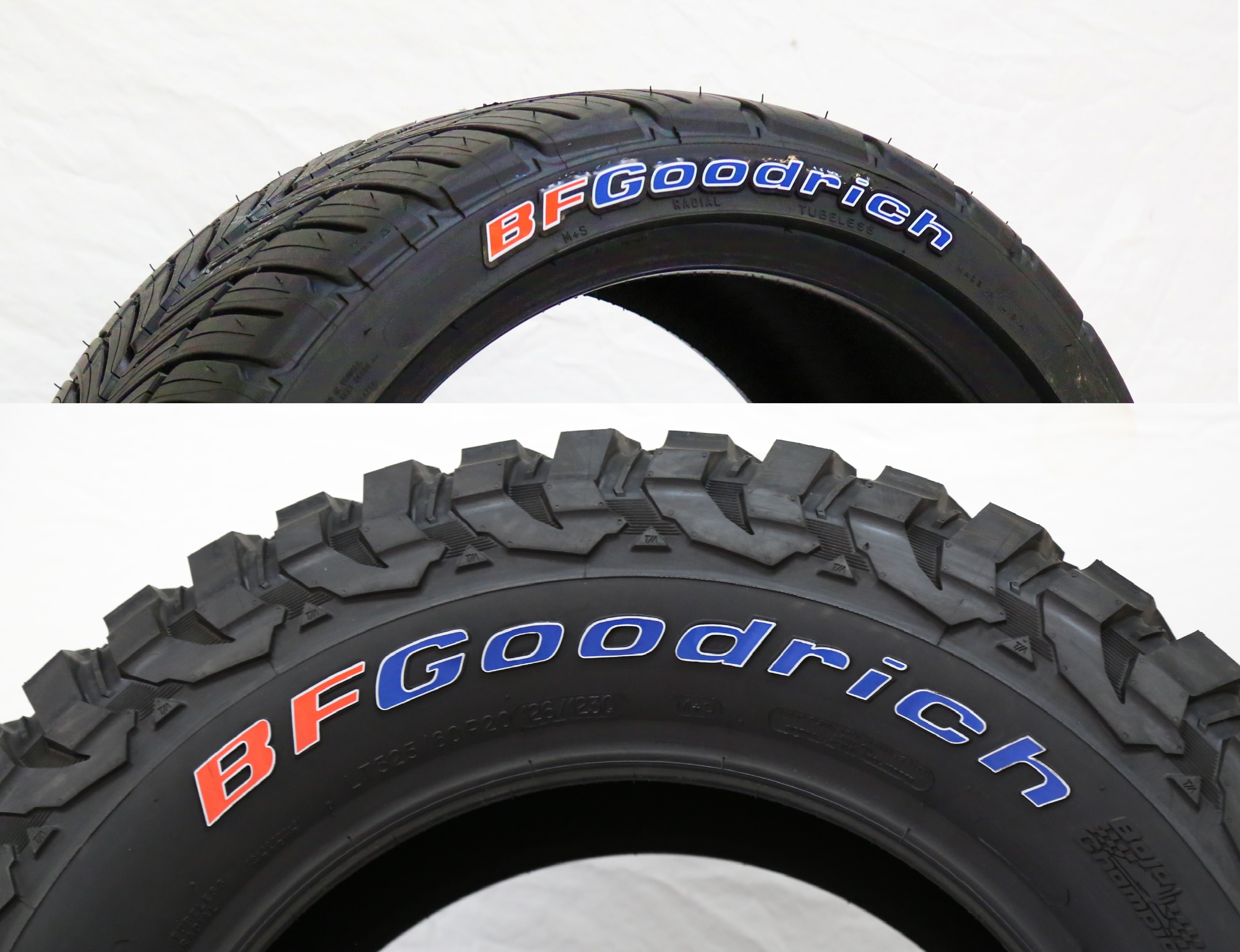 Official BFGoodrich Tire Letters | TIRE STICKERS .COM